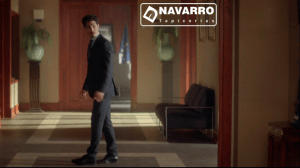 Sillón Lobby de Tapicerías Navarro en el hall de La Embajada