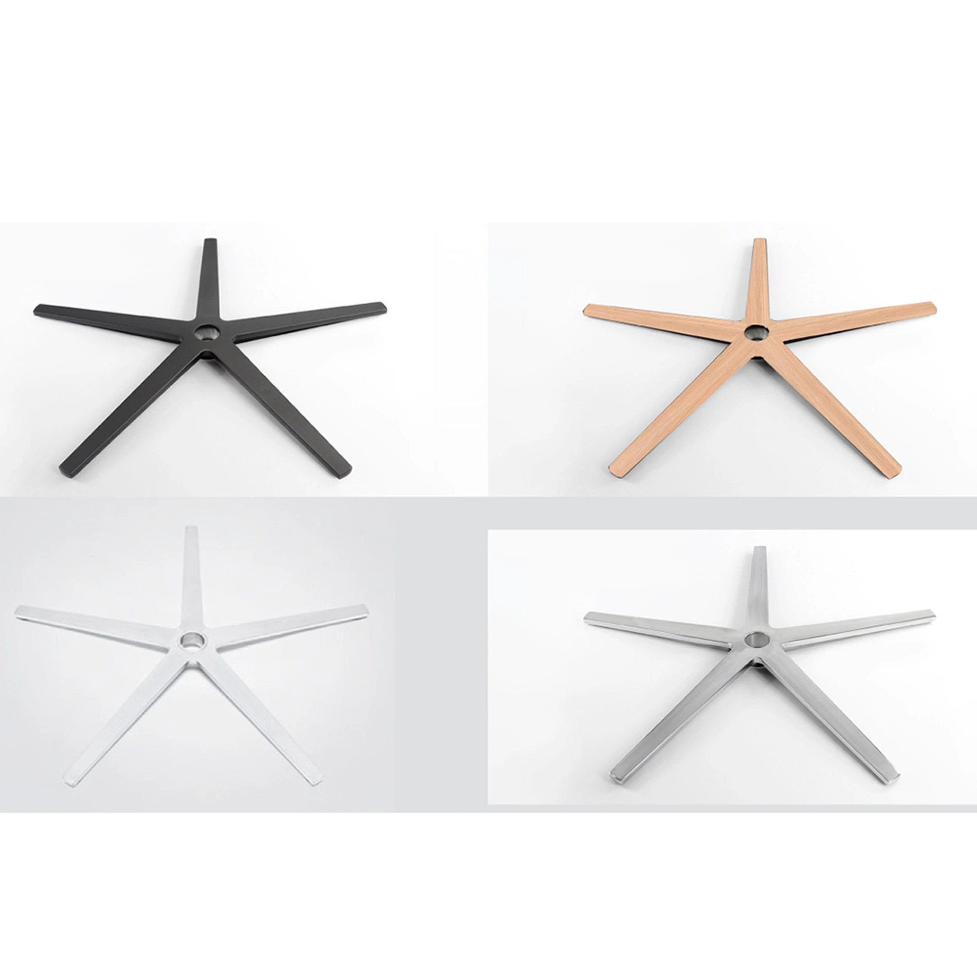 Opciones bases aspas para sillón Cronos o Fenix