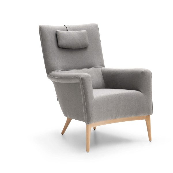 Fauteuil en bois AGATA Back