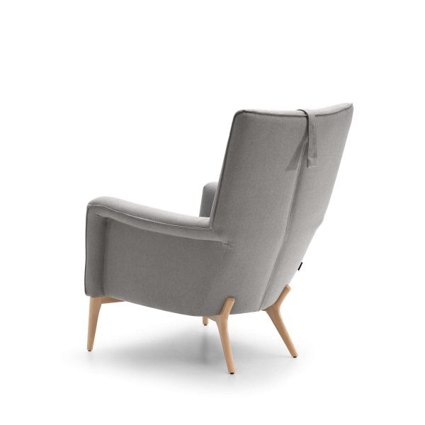 Fauteuil en bois AGATA Back